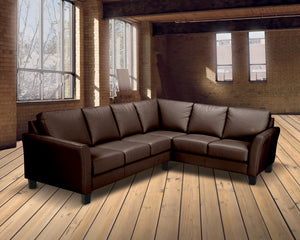 Metro Leather Sectional