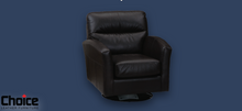 Load image into Gallery viewer, London Leather Swivel Chair