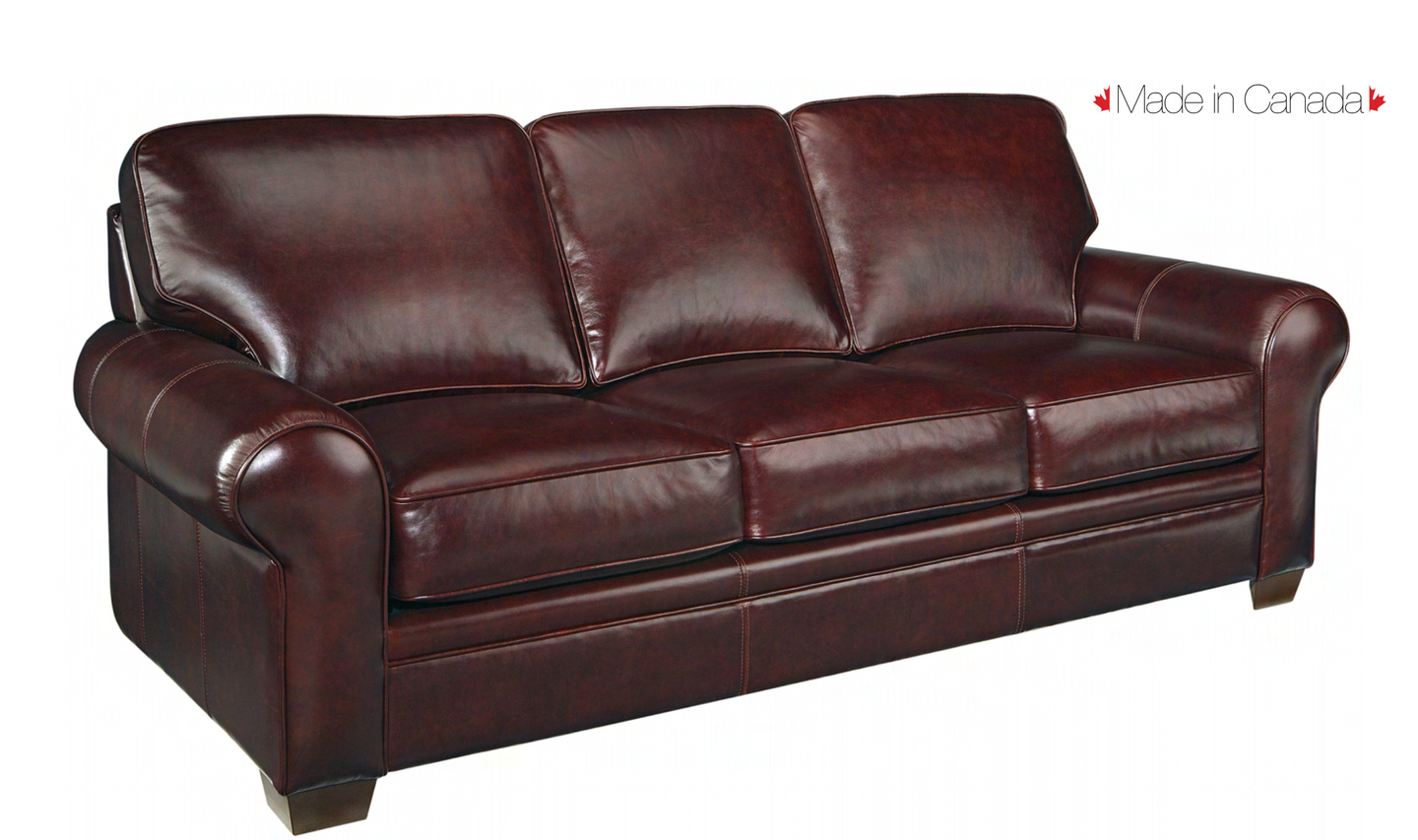 Vaughan Leather Sofa