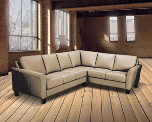 Metro Leather Sectional