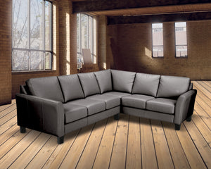 Metro Leather Sectional