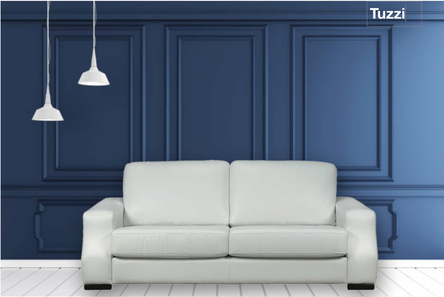 Tuzzi Leather Sofa