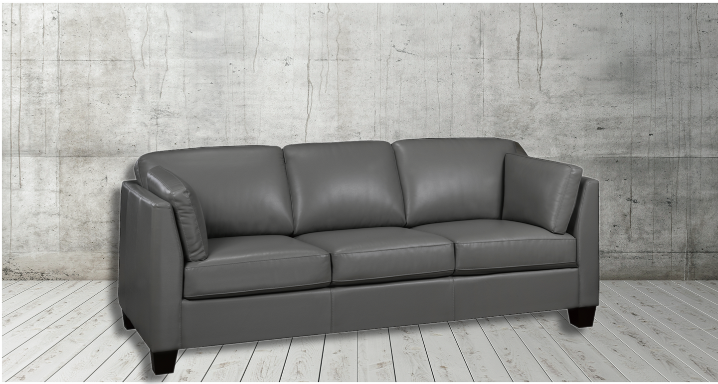 Alberto Leather Sofa