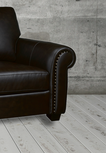 British Columbia Leather Sofa