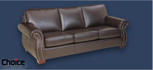 Linda Leather Sofa