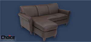 Richard Leather Sofa Chaise