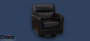 London Leather Swivel Chair